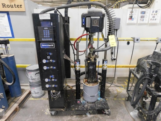 Graco Therm-O-Flow 20 Portable Digital Hot Melt Glue System, with Hose & Gun, Easy Key PLC