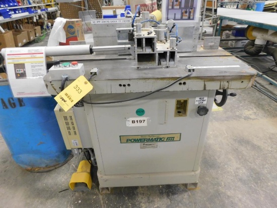 Powermatic Single-Spindle Shaper, with Custom Pneumatics (#B197)