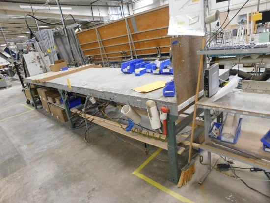 16 ft. x 4 ft. Assembly Table