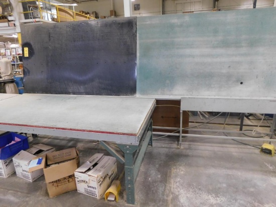 48 in. x 14 ft. Vertical Inspection Table