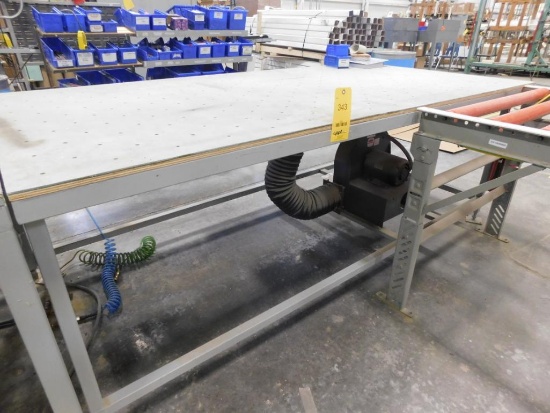 48 in. x 96 in. Horizontal Air Lift Inspection Table