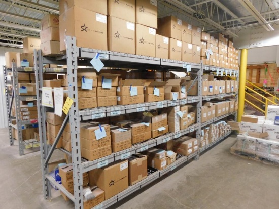 LOT: Rack with Contents of Large Quantity of Mostly Casement Hardware