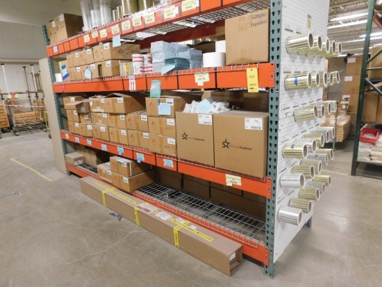 LOT: Rack with Contents of Large Quantity of Mostly Casement Hardware