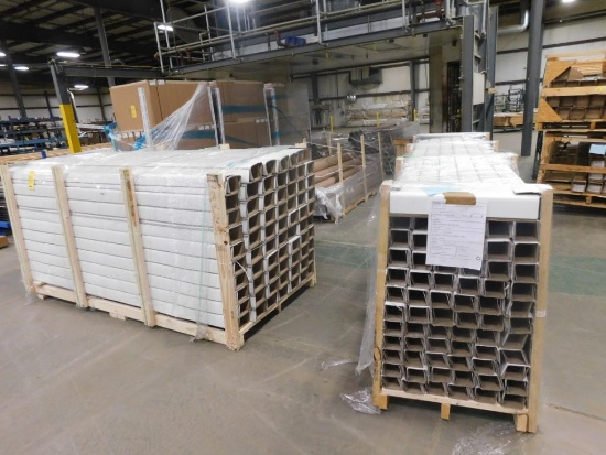 LOT: Assorted Cardboard Tubes, Corners, Window Display Surrounds
