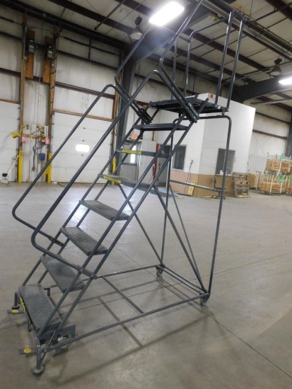 Ballymore 80 in. Rolling Safety Stairway