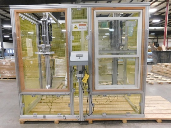 Dual-Station Double Hung Window Test Machine