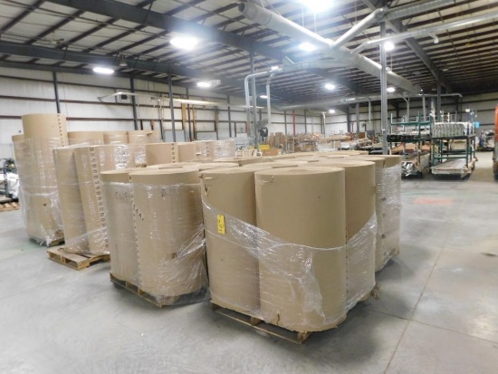 LOT: Large Quantity of Assorted Cardboard Rolls