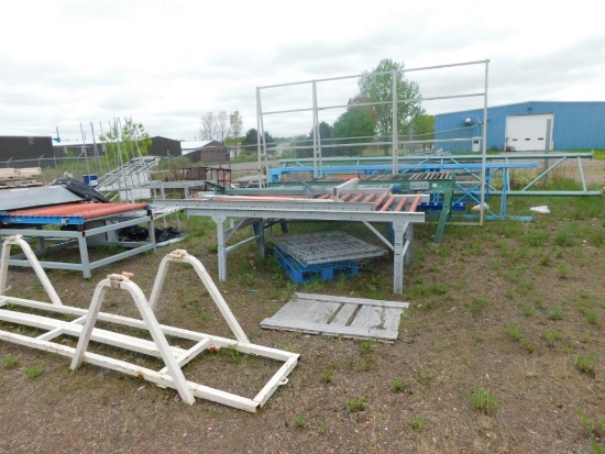 LOT: Assorted Scrap (located in rear yard of main building - excludes white & blue extrusion carts)