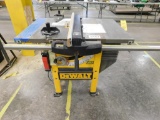 Dewalt 1.75 HP Industrial Table Saw Model DW746