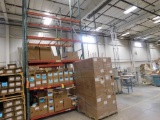LOT: (1) Section 22 ft. High x 8 ft. Wide x 42 in. Deep (est.) Pallet Rack with Wire Decking, with