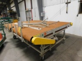 8 ft. x 10 ft. Pneumatic Tilt Rolling Conveyor Table