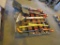 LOT: Assorted Shovels, Sledge Hammers, Weed Cutters, Mallets, Cooler, Brooms, Electric Tape, etc. on
