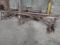 LOT: Assorted Steel Stands, Angle Iron on Stands, Brackets, Barrel of Cut-offs (all in Building #1)