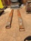 LOT: (2) Fork Extensions, 8 in. x 96 in. Long