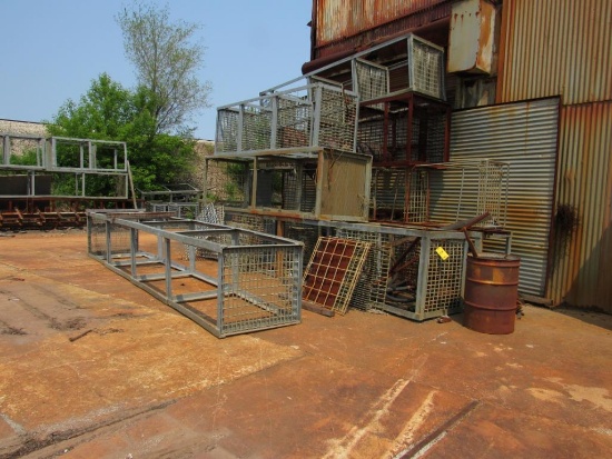 LOT: Approx. (16) Assorted Size Dip Baskets (by southwest corner of Building #1 and along west side)