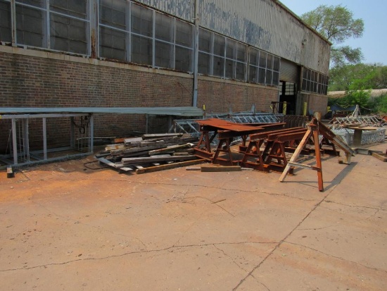 LOT: Assorted Dip Fixtures, Stands, etc. (along northeast wall of Building #2)