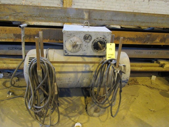 Lincoln 400 Amp Arc Welder, with Cables & Clamps
