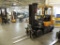 TCM LP Forklift Model FCG 25, 3800 lb.Cap, 189 in. Lift, 3 Stage Mast, S/N A12W02916, 6,618 Hours