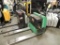 Mitsubishi Walk Behind Electric Pallet Truck Model PMW 20, 4000 lb. Cap.