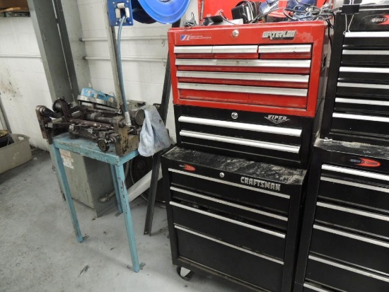 LOT: Tool Boxes / Craftsman 4 Drawer, Viper 2 Drawer, Waterloo 6 Drawer