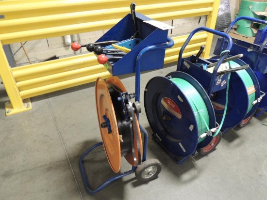 Vestil Poly Strapping Cart Model H-39