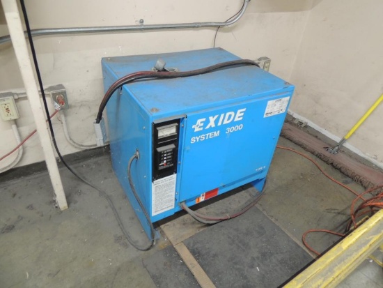 Exide 3000 Charging Styem Model G3-18-680, 36 Volt