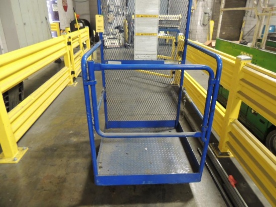 T&S Equipment Work Platform Fork Attachment