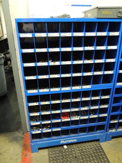 Fastenal 80 Compartment Storage Bin and Base W/ Hardware