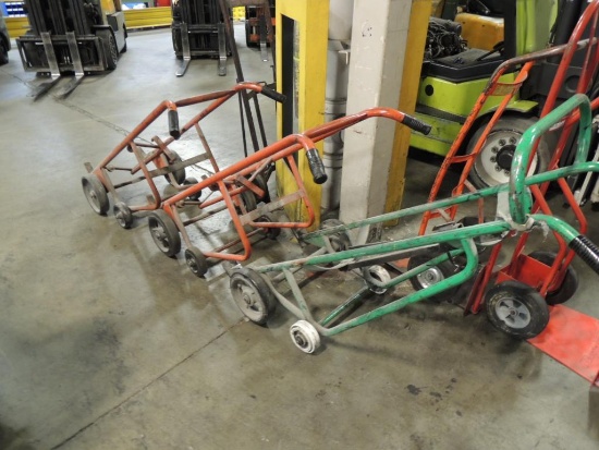 LOT: (4) Barrel Trucks