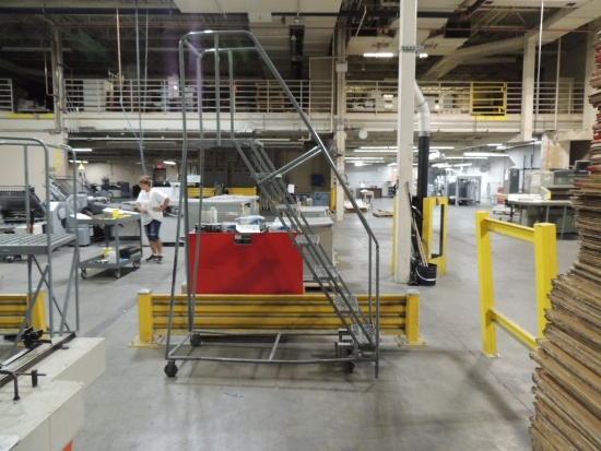 LOT: (1)Cottermanm 3 Step Safety Ladder 350 lb.Cap, (1)7 Step 450 lb. Cap.