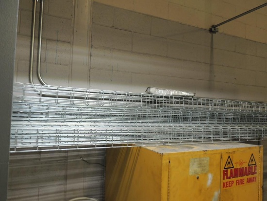 LOT: (10) Steel Shelving Units, Various Sizes