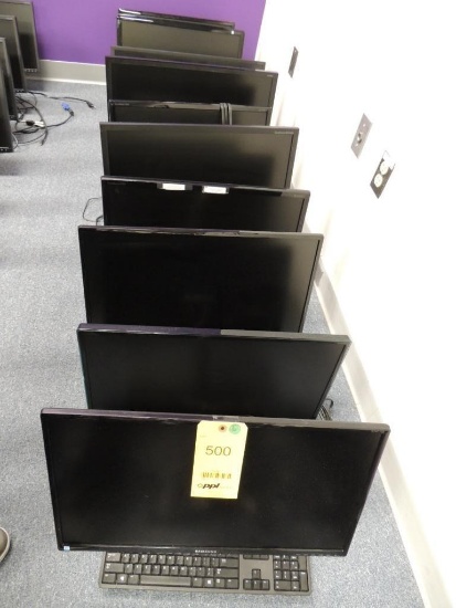 LOT: (10) Samsung Monitors, S24c750, S24a460, S27h650, 2494, 2430, S27h65