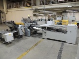 2012 Heidelberg RFH 82 32in. Wide Continuous Fed Folder , 4/4 Plates, Acc Digital Control, S/N FH