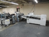 2007 Heidelberg Rfh 82 32in. Wide Continuous Fed Folder , 4/4 Plates, Acc Digital Control, S/N FH