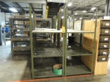 LOT: Misc. Electrical, Wire Trays, Stand and Wire Spools, Conduit Galvanized and PVC, Metal Rack W/