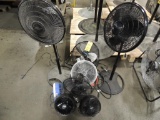 LOT: (7) Misc. Floor and Pedistal Fans