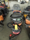 LOT: (3) Shop Vacs, Shop Vac, Rigid and Hang On