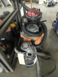 LOT: (3) Shop Vacs, Shop Vac, Rigid and Bucket Max