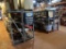 LOT: Contents of (4) Rows of Shelving including Caterpillar Parts, Braces, Bearings, Rollers,