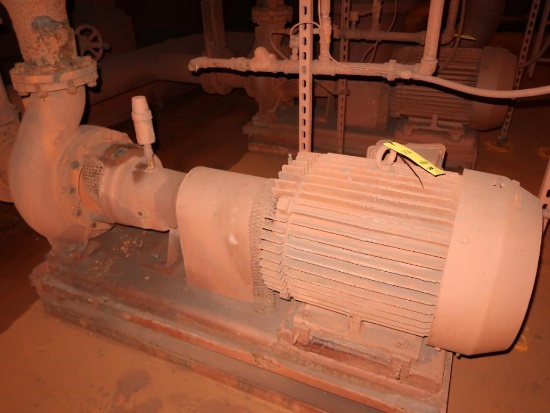 Durco Flowserve 6FRBH121 Centrifugal Pump, 1725 GPM, 60 HP