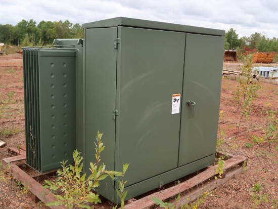 Eaton Style F4KE017PFV Transformer, S/N 13JC597800004 (2013), 1000 KVA, 4160 Hi Volt, 480 Low Volt