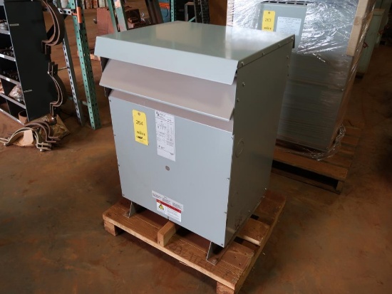 Hammond Power Solutions MV3S045SB Transformer, S/N 449781, 4160 Hi Volt, 208/120 Low Volt (new)