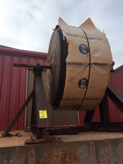Spare Primary Screen Belt Conveyor, New, Approximately 500 ft. Length
