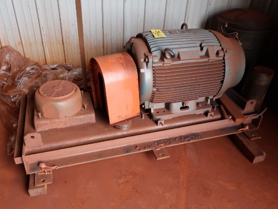 WEG 125 HP Motor, 3520 RPM, Frame 444/5TS