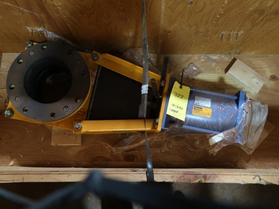 Parker 8 in. TG-AGI-6 Pneumatic Gate Valve