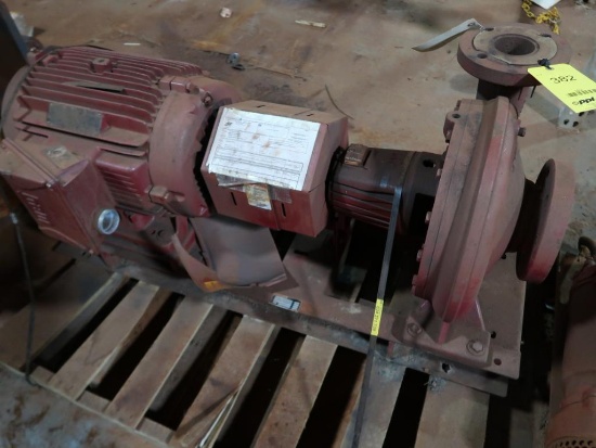 Bell & Gossett Size 1510 Centrifugal Pump, 40 HP Motor, 4 in. x 2-3/4 in.