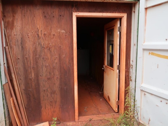 40 ft. Cargo Container Used as Work Shop, with Contents (next to garage)