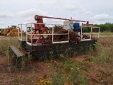 Liquid Waste Pit Hog Hydraulic Dredge, 75 HP Pump, 20 ft. x 8 ft. 5 in. Flotation Platform