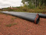 LOT: Assorted Plastic Pipe up to 22 in. O.D. (includes all above-ground on site - approx. 5 miles