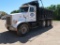 2000 Peterbilt Triple-Axle Dump Truck, VIN 1NPAXUTX2YN492957, 16 ft. Bed, 10-Speed Transmission,